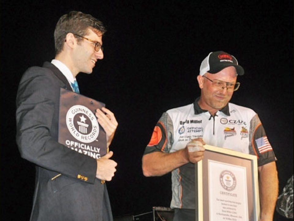 Professional Shooter David Miller Wouldn’t Let a Storm Keep Him From Setting a Guinness World Record