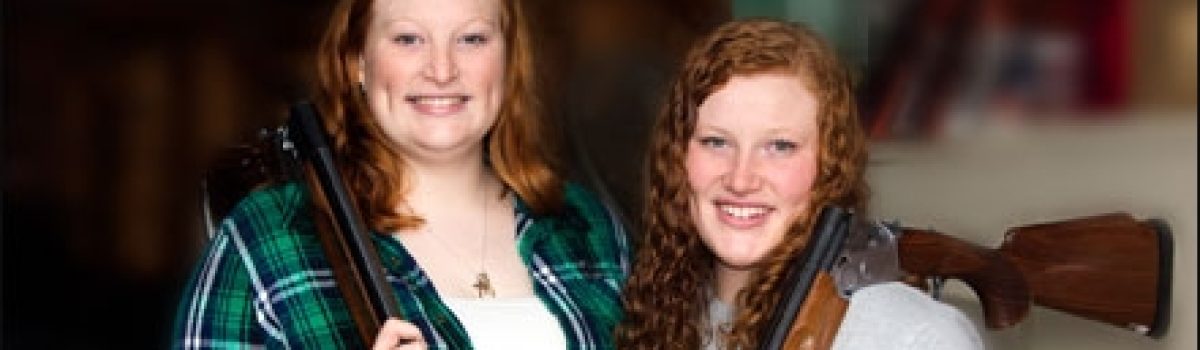 The Harmonic Convergence of the Red-Headed Sisters Who Shoot the CZ Redhead Shotguns