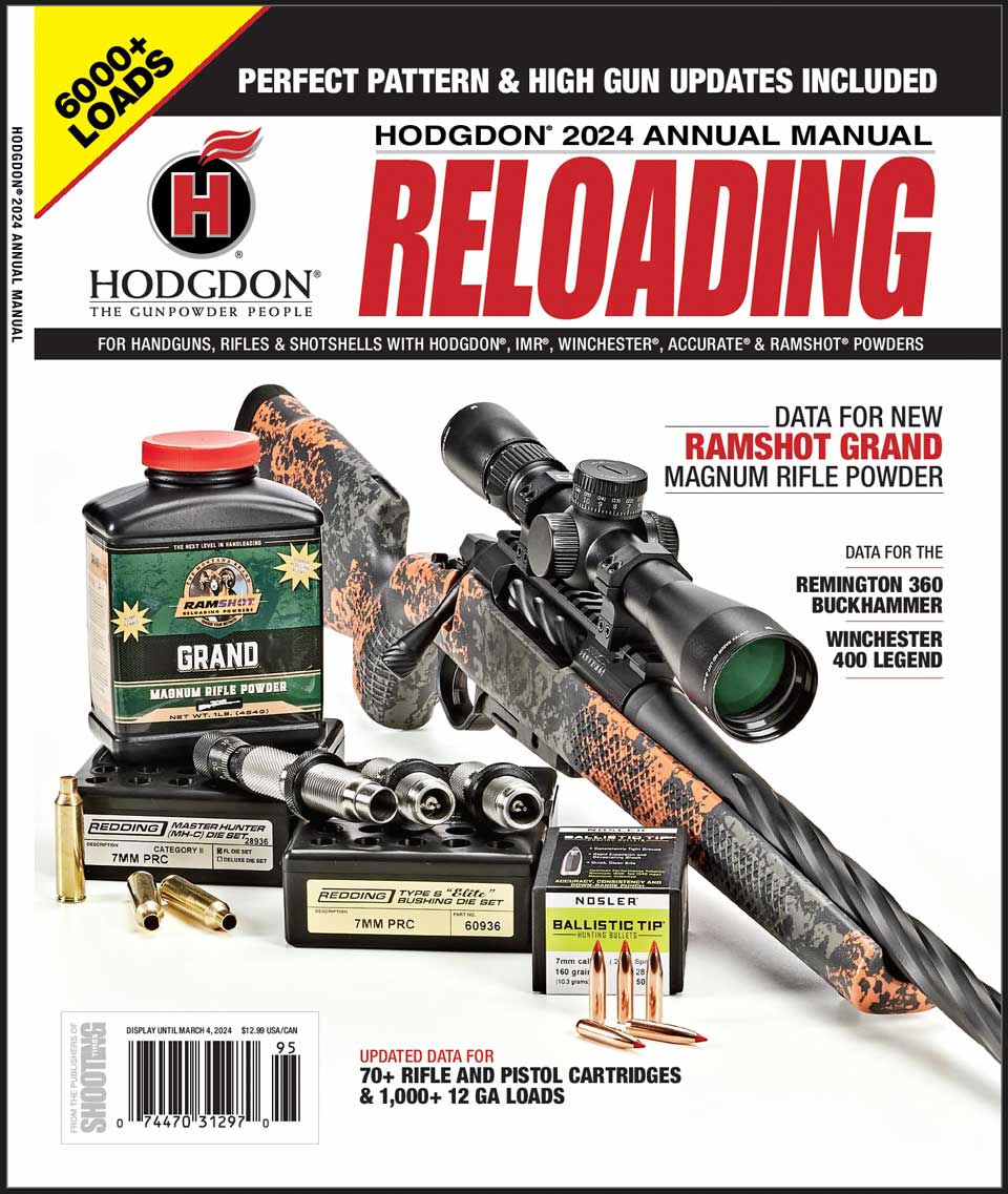 Hodgdon Releases The 2024 Hodgdon Annual Manual Shotgun Life