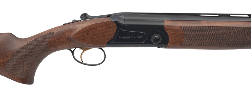 Webley & Scott in America Part I: The 20/28 Gauge Combo 7 The black chrome receiver of the Webley & Scott 920 BC Combo.