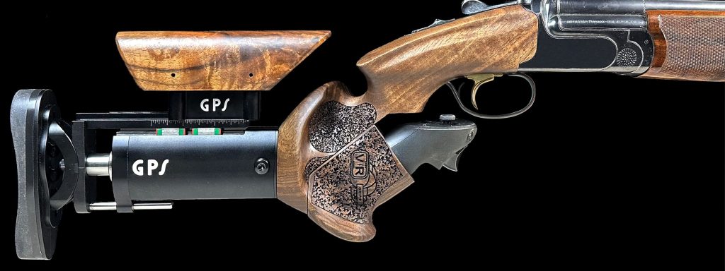 How a Virtual Realty Simulator Made Me a Better Clays Shooter 1 The fully adjustable GPS stock with Meta Quest VR controller.