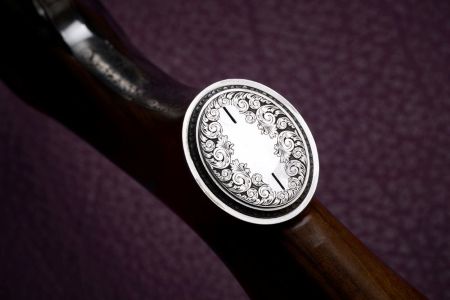 A grip cap of a 28-gauge Longthorne Foxcoate.