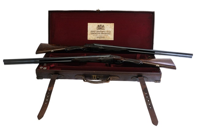 A Fine Matched Pair of Woodward Side by Side Shotguns 1 woodward Image 1